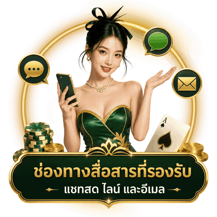 ช่องทางสื่อสารที่รองรับ