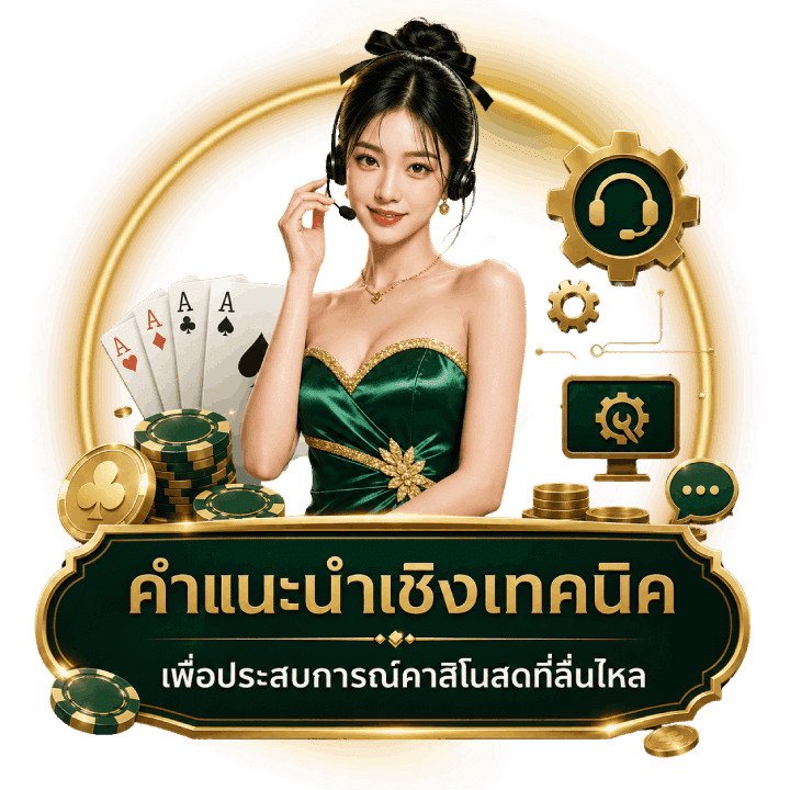 คำแนะนำเชิงเทคนิคเพื่อประสบการณ์คาสิโนสด
